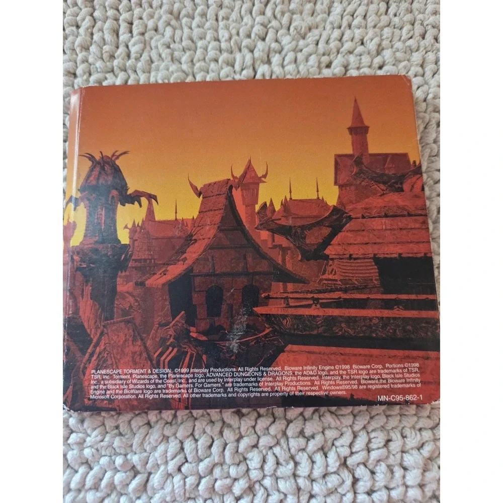 Plane Scape: Torment D&D (PC, 1999, 4- Disc Set)